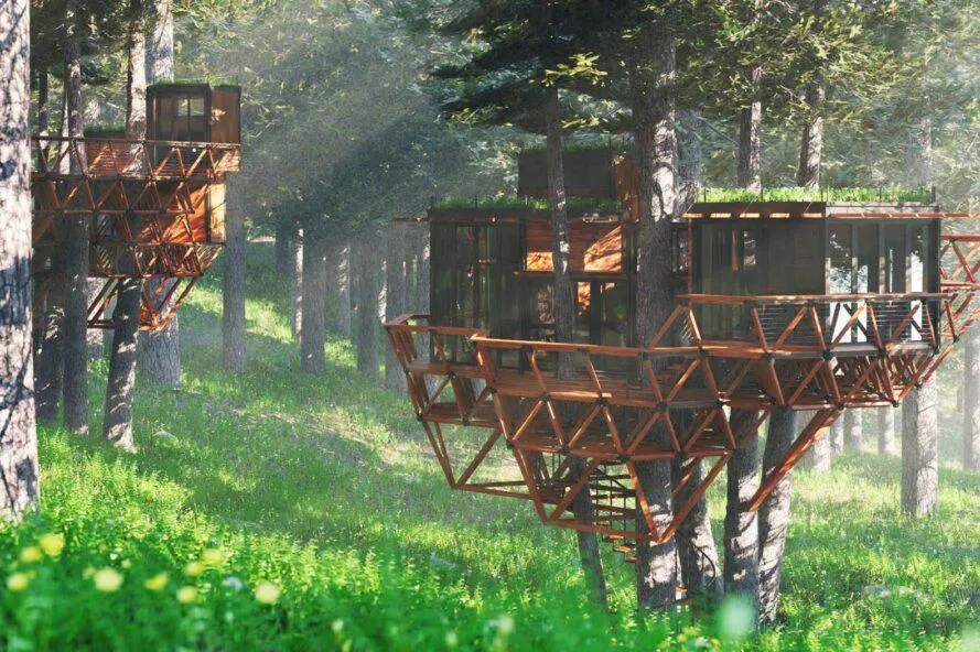 Вид одного із можливих поселень / Фото Inhabitat  Вид одного із можливих поселень / Фото Inhabitat