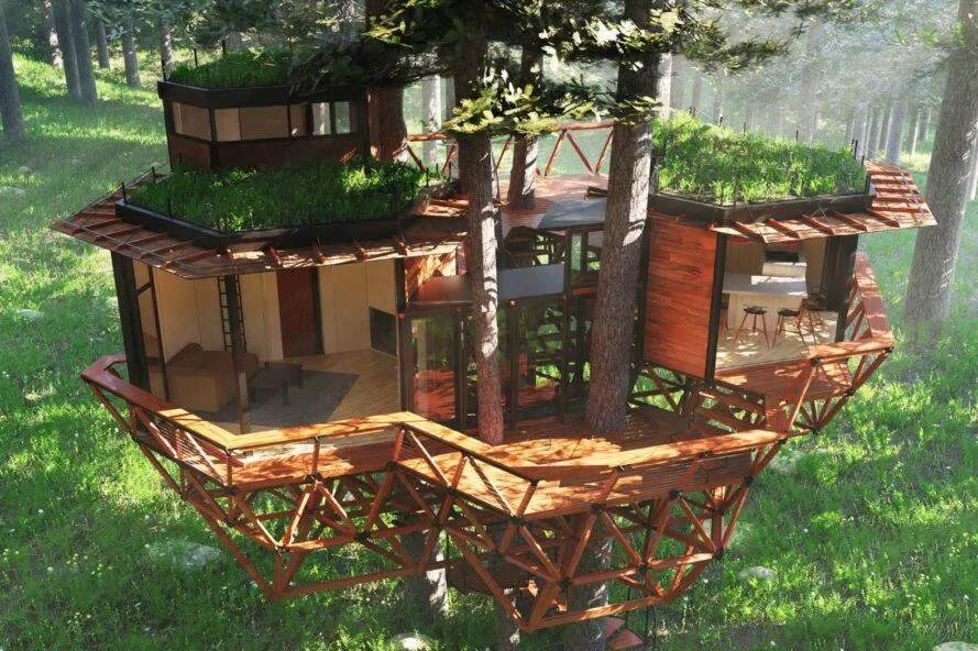 Крихітний та екологічний дім  / Фото Inhabitat  Крихітний та екологічний дім  / Фото Inhabitat