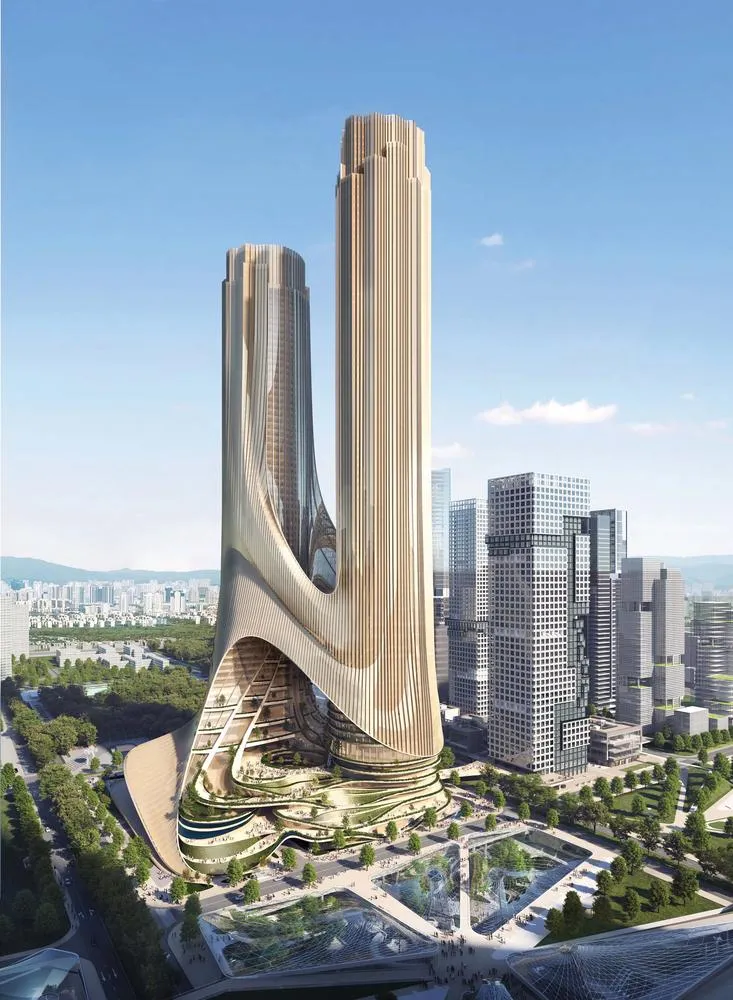 Величність веж С / Фото Archdaily Величність веж С / Фото Archdaily
