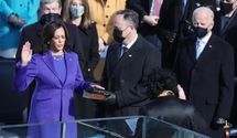 Віцепрезидентка США Камала Гарріс склала присягу Віцепрезидентка США Камала Гарріс склала присягу