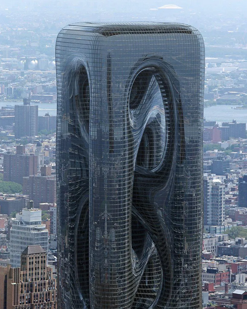 Дивовижна форма буде створена завдяки особливим матеріалам  / Фото Designboom Дивовижна форма буде створена завдяки особливим матеріалам  / Фото Designboom