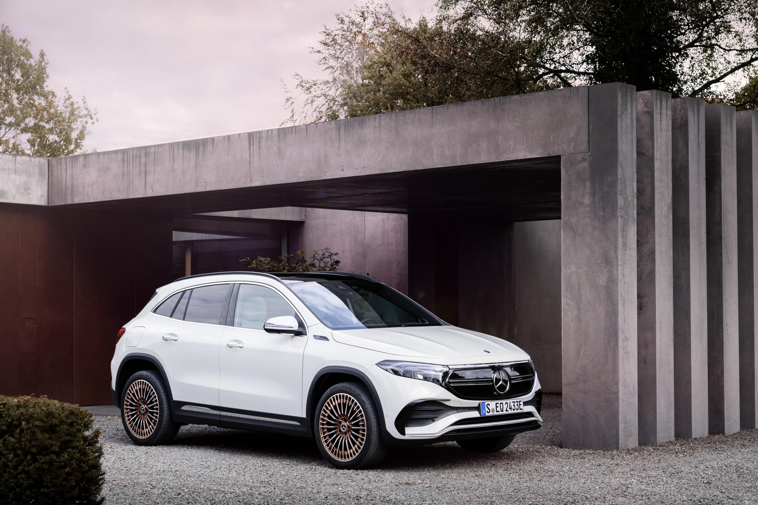 Новый электрический внедорожник Mercedes-Benz EQA: фото, цена