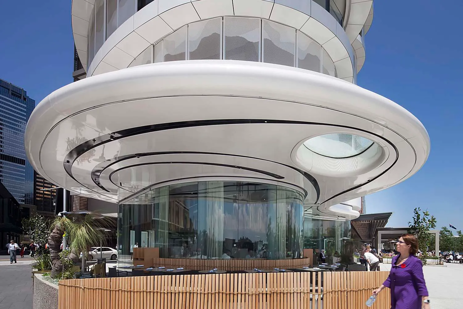 Космічна форма споруди / Фото Archdaily Космічна форма споруди / Фото Archdaily