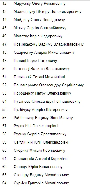 Які нардепи не отримають зарплату за грудень Які нардепи не отримають зарплату за грудень