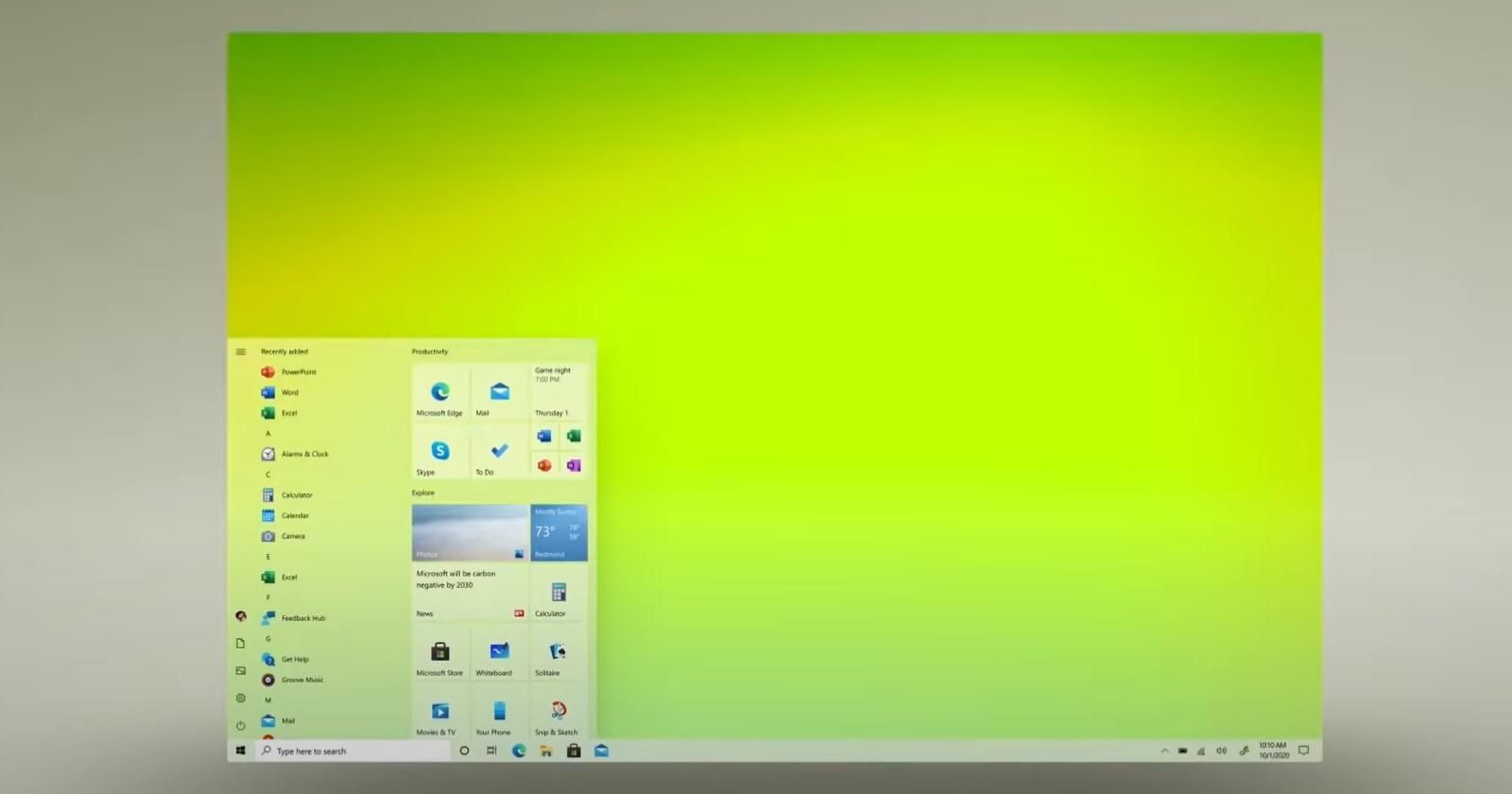 Новий дизайн Windows 10: скріншоти вікон та інші зміни