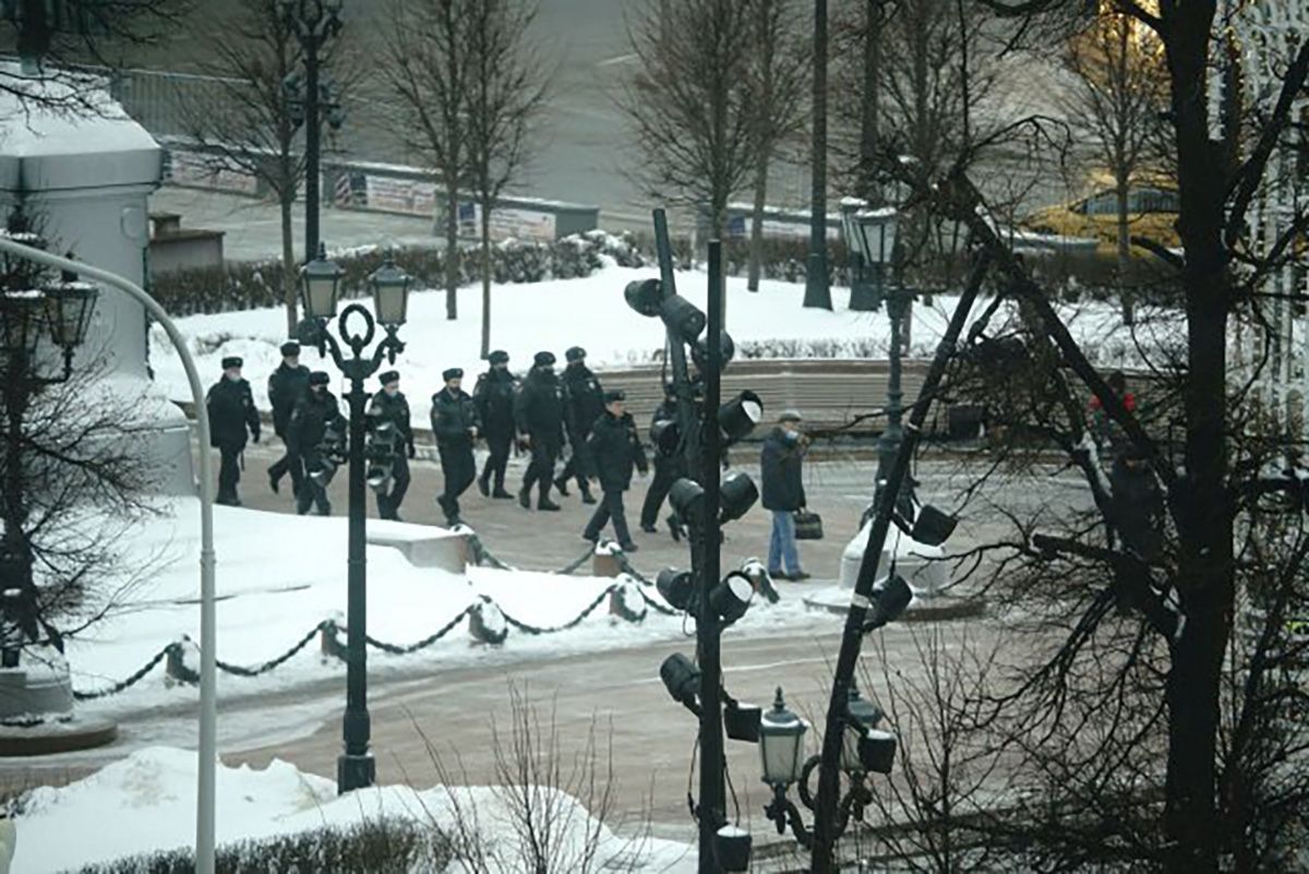 Протесты в Москве 23 января: задерживают активистов, фото, видео