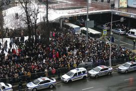 Россия охвачена масштабными протестами: впечатляющие фото и видео с высоты