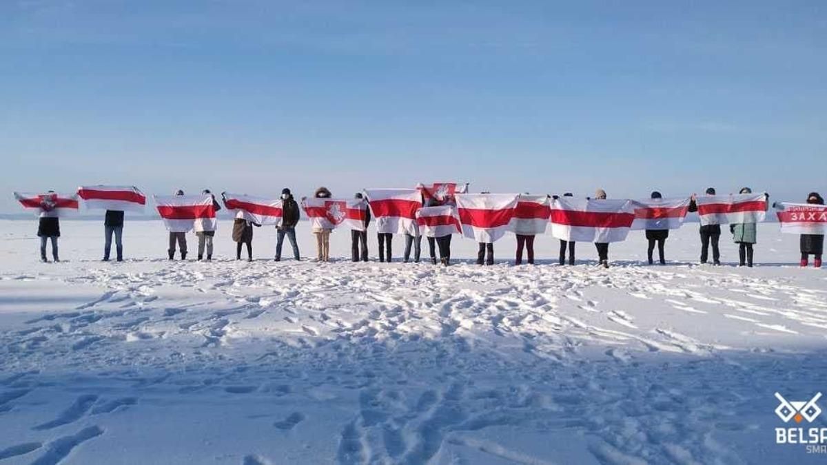 У Білорусі 23 січня 2021 поновились протести, 100 затриманих: відео