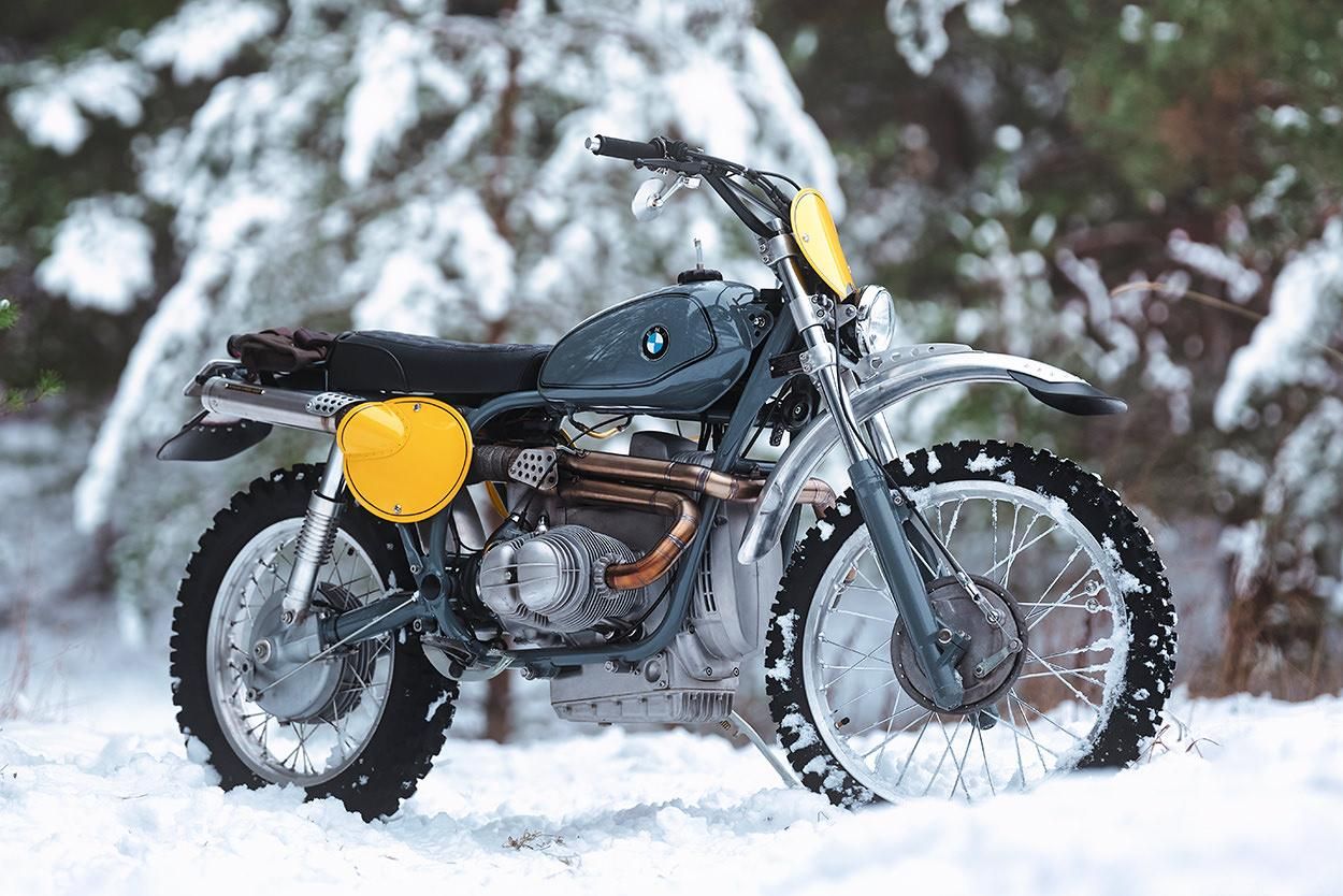 BMW R80 – кастомеры собрали байк с запчастей, которые были в гараже