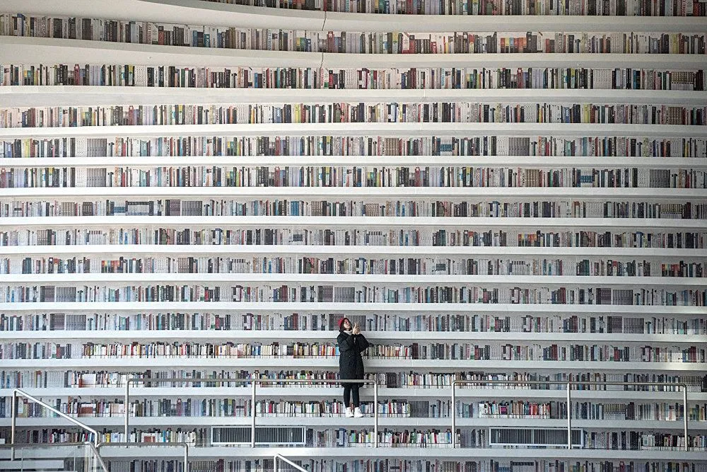 Масштаб цієї бібліотеки вражає відвдувачів
