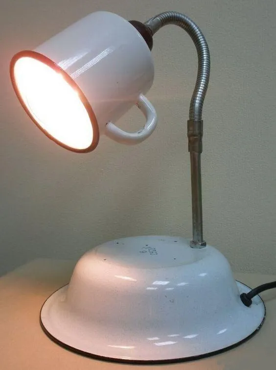 Світильник з миски Світильник з миски