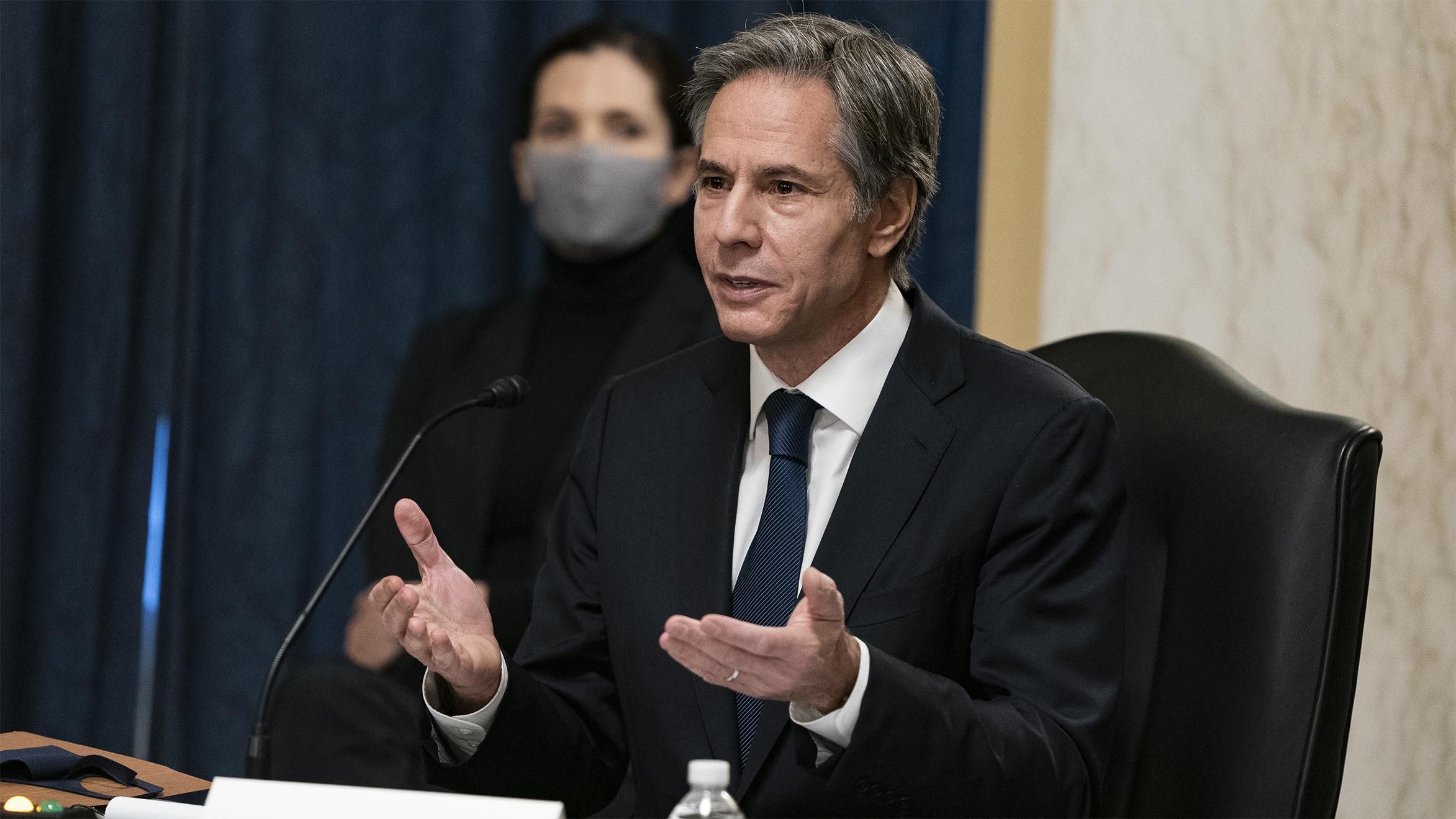 Новоспечений держсекретар США Блінкен: У Білому домі переглянуть усі зловмисні дії Росії Новоспечений держсекретар США Блінкен: У Білому домі переглянуть усі зловмисні дії Росії