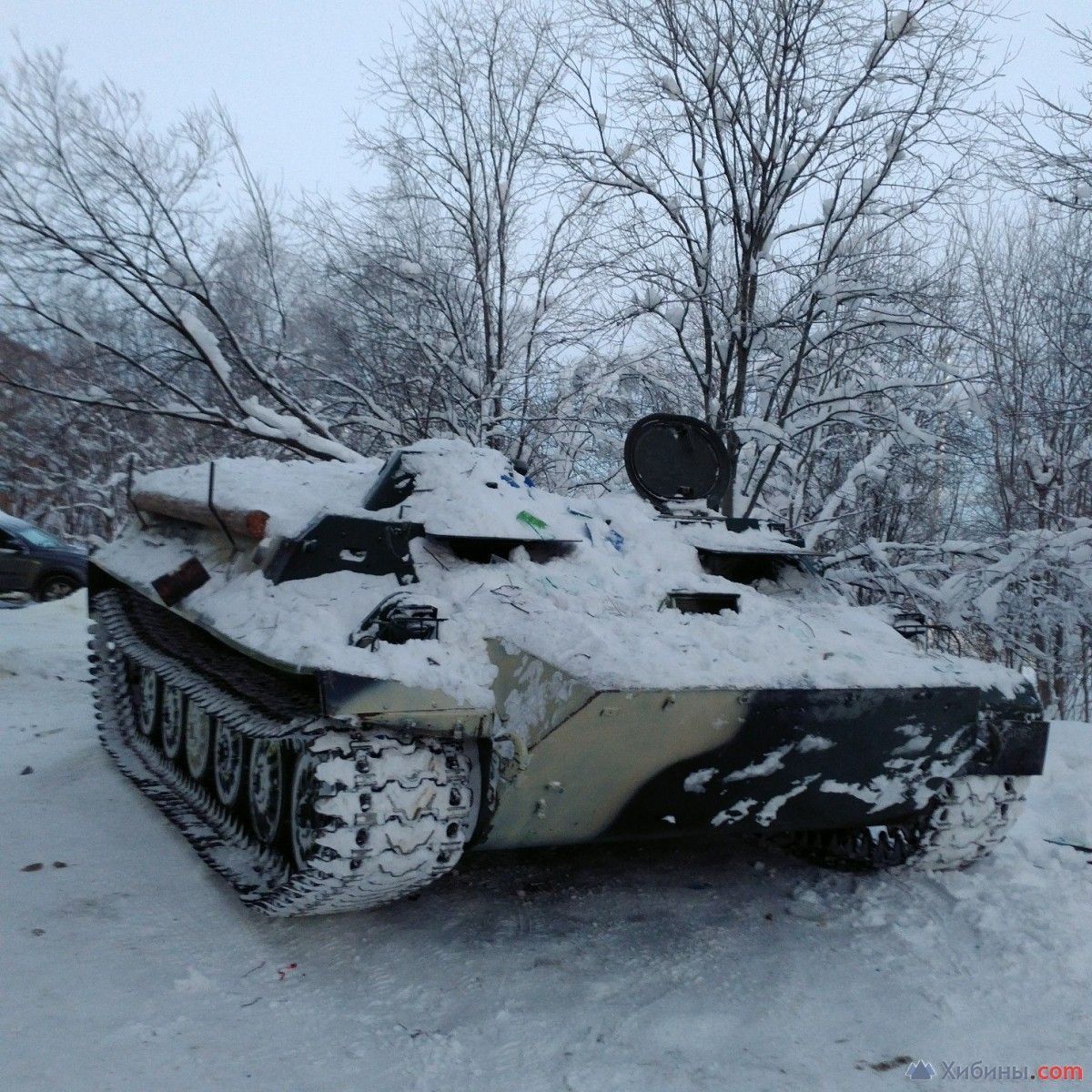 На полигоне бронетягач наехал на военного Анатолия Мельника