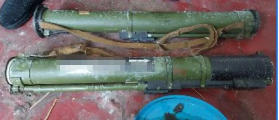 Неочікуваною знахідкою для поліцейських стали два гранатомети – РПГ-22 та РПГ-26