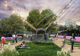 В Італії занедбані трамвайні колії перетворили на парк: яскраві фото