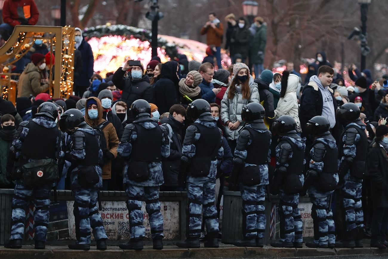 У Росії публікують дані силовиків, які затримували протестувальників
