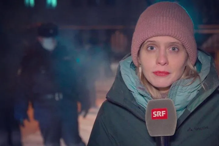 Люція Чирку, Швейцарія, журналістка, Білорусь, протести, 31 січня 2021 
