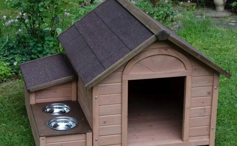 Будка поможет собаке чувствовать себя уютно Будка поможет собаке чувствовать себя уютно