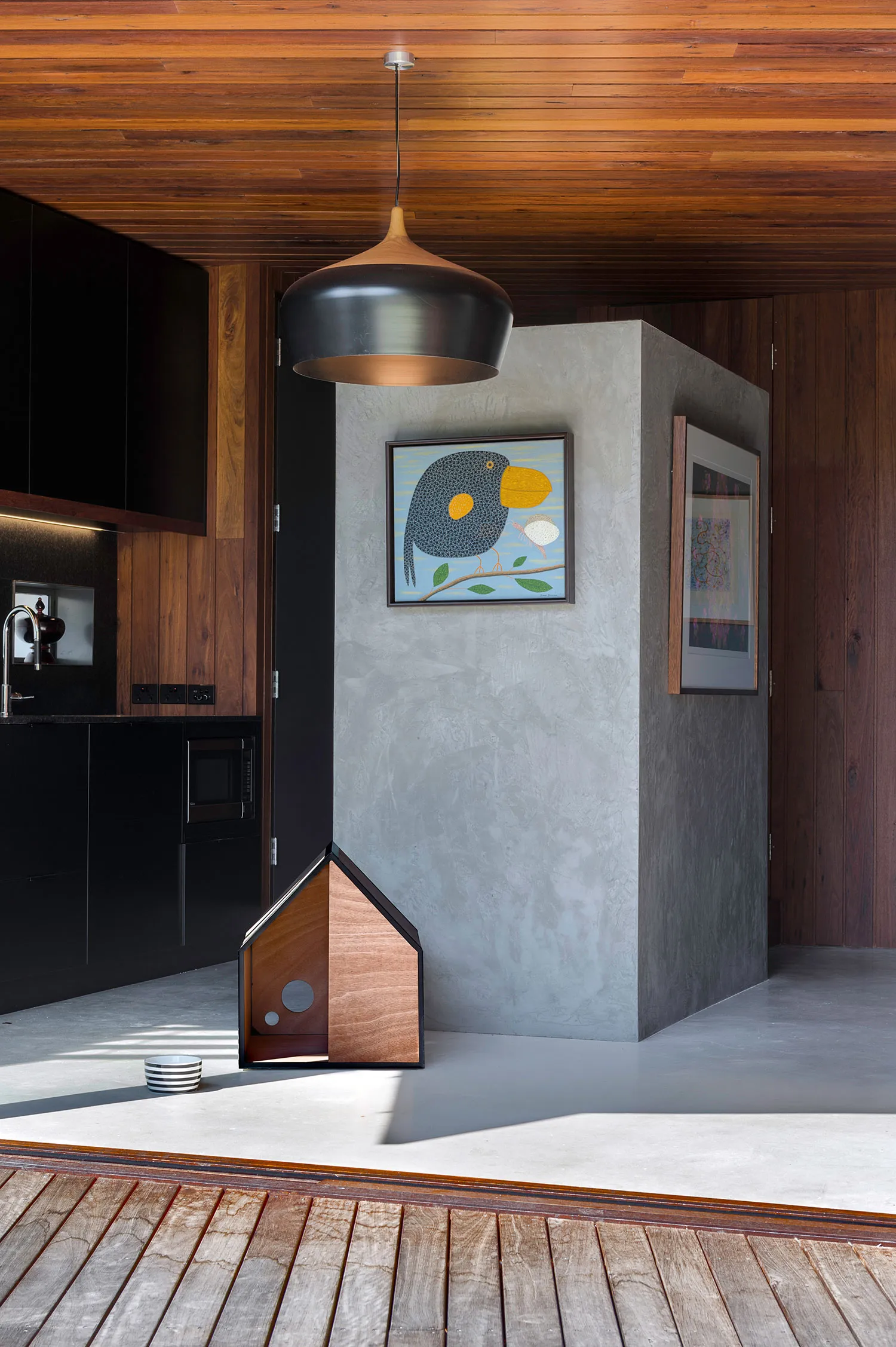 Вариант стильной будки для собаки Вариант стильной будки для собаки