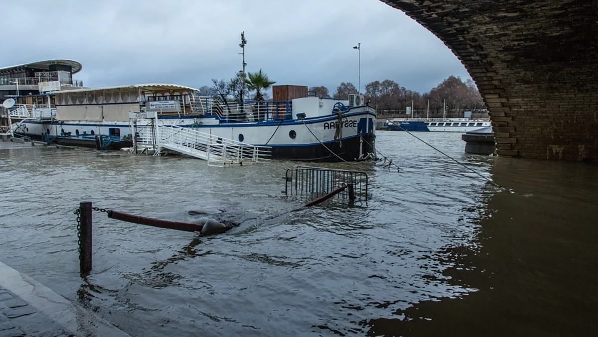 Через вихід Сени затопило частину Парижа: відео, фото 