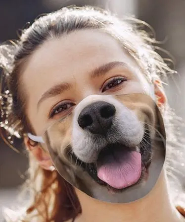 Маска з обличчям тварини Маска з обличчям тварини