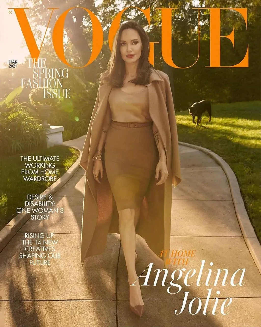 Анджеліна Джолі знялася для британського Vogue