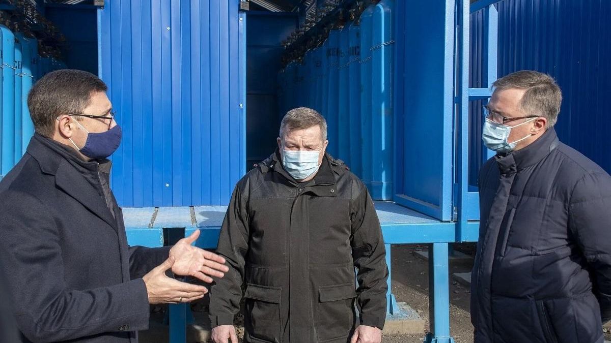 У Маріуполі почалося будівництво 345 кисневих точок У Маріуполі почалося будівництво 345 кисневих точок