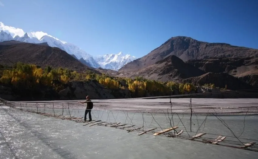 Підвісний міст Пакистан Підвісний міст Пакистан