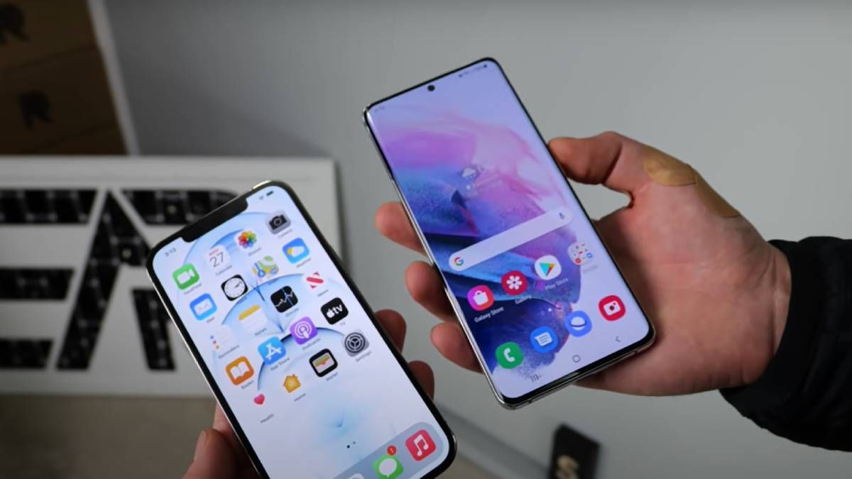 Galaxy S21 Ultra и iPhone 12 Pro Max испытали в дроп-тесте Galaxy S21 Ultra и iPhone 12 Pro Max испытали в дроп-тесте