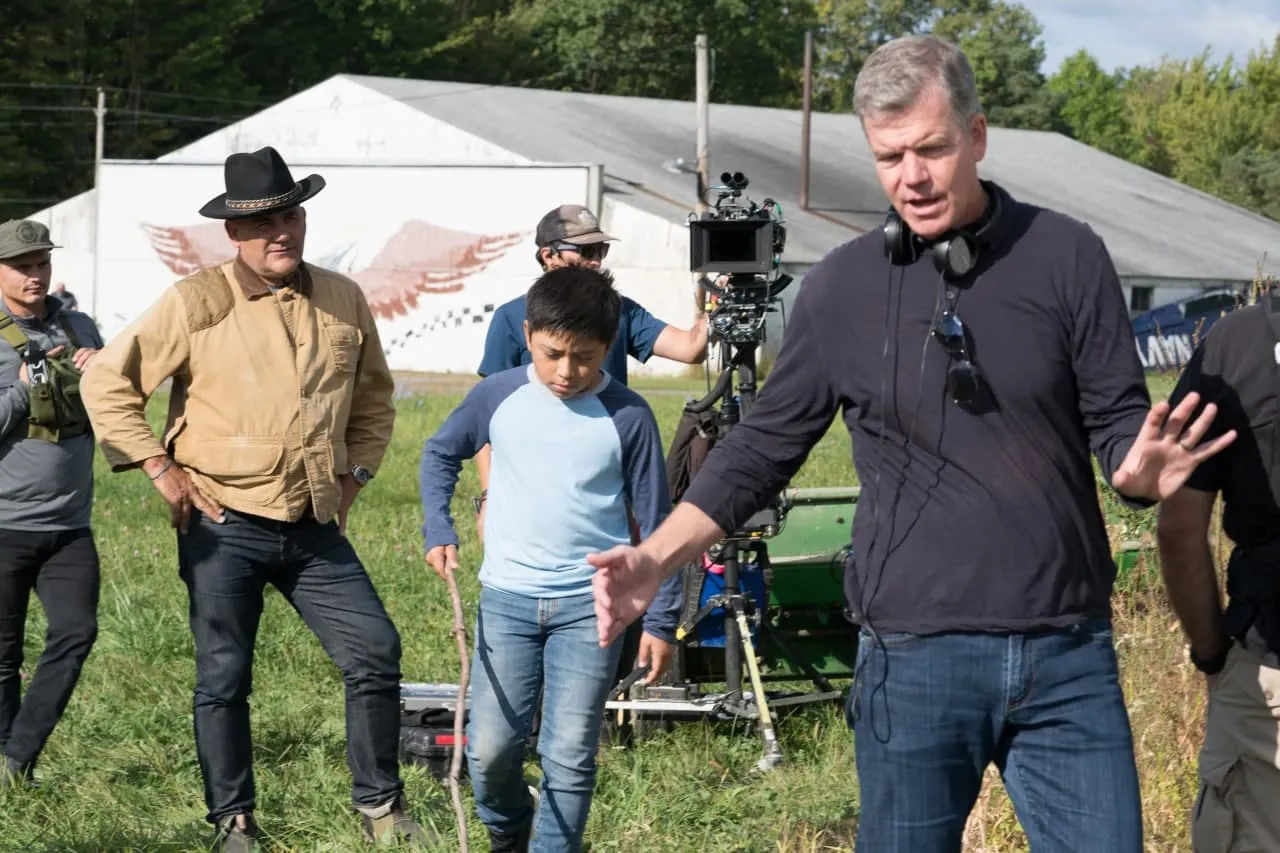 Роберт Лоренц на знімальному майданчику Роберт Лоренц на знімальному майданчику