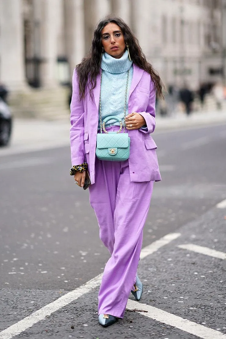 Стильні варіанти з лавандовим вбранням Стильні варіанти з лавандовим вбранням