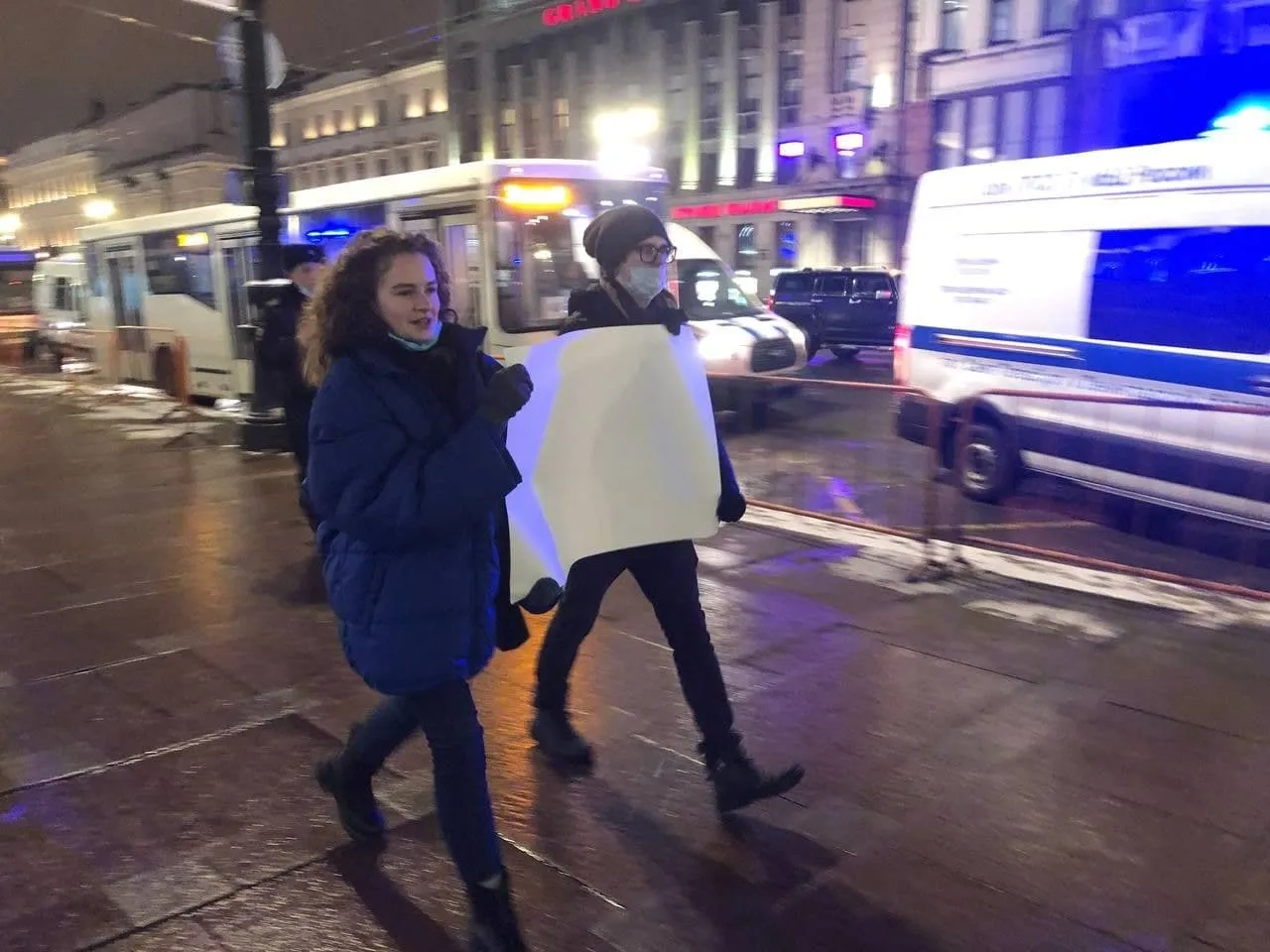 Протести у Пітері Протести у Пітері