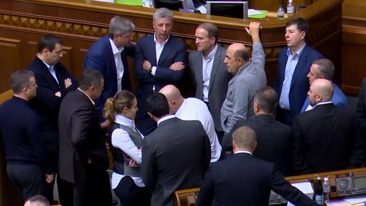 Фракція ОПЗЖ планує захопити телеканал Рада, – Лещенко Фракція ОПЗЖ планує захопити телеканал Рада, – Лещенко