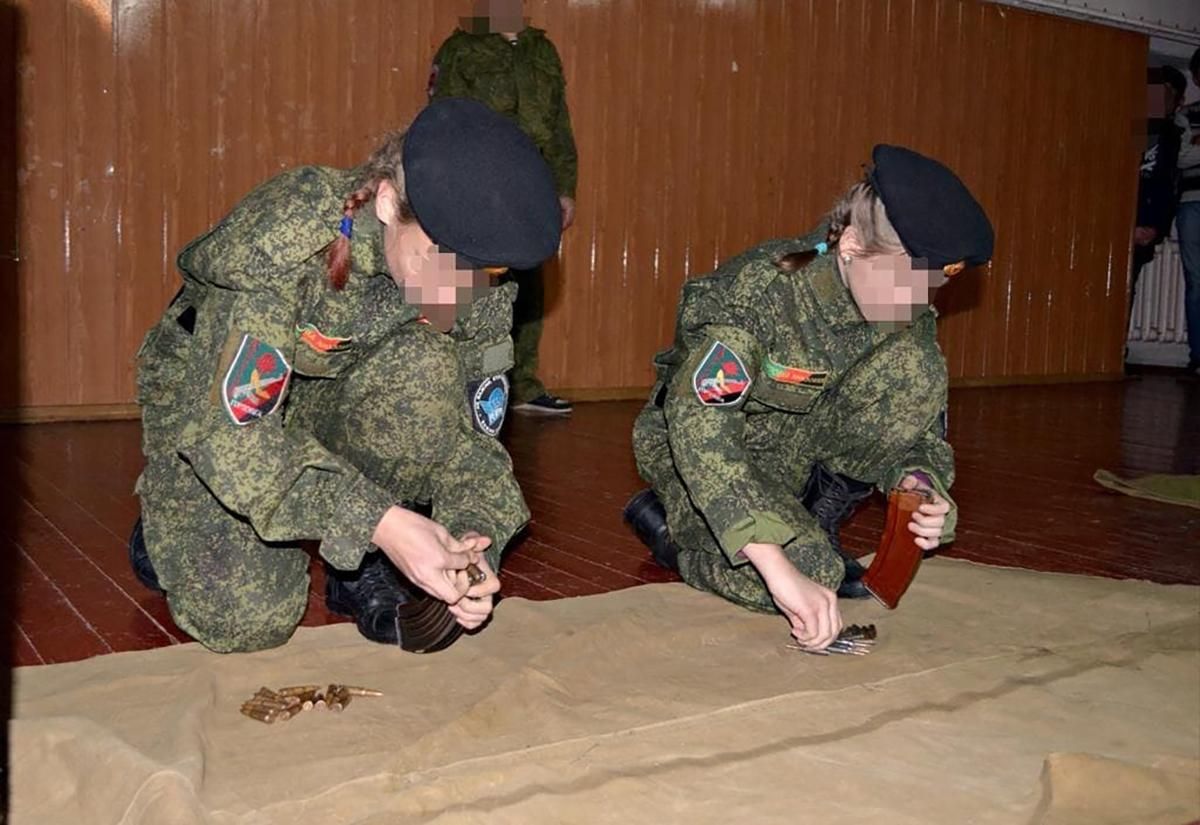 На Донбассе наемники России готовят детей к участию в боевых действиях