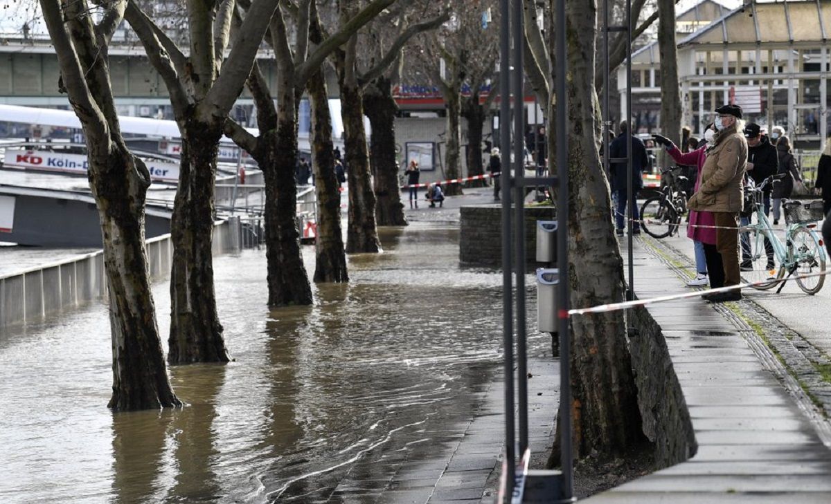  Масштабное наводнение: Рейн вышел из берегов и затопила Германию