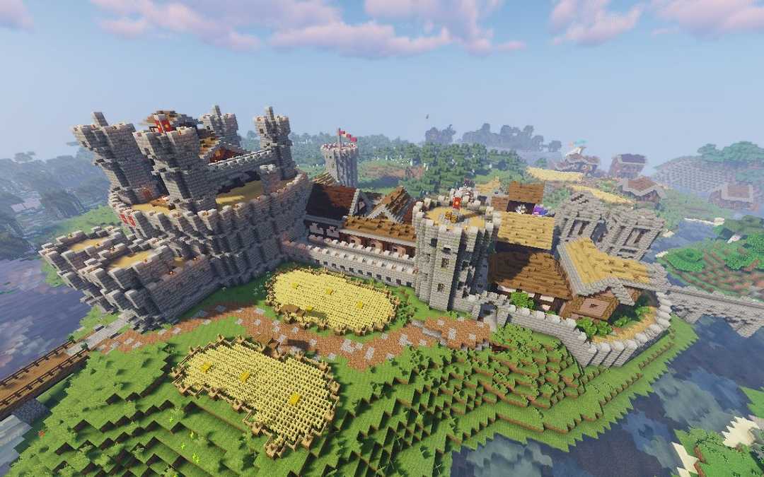 Фанат создал в игре Minecraft поселения с архитектурой разных эпох -  Новости технологий - Техно