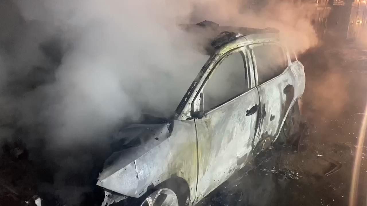 У Києві спалили авто  журналіста: другий підпал за 2 роки – відео