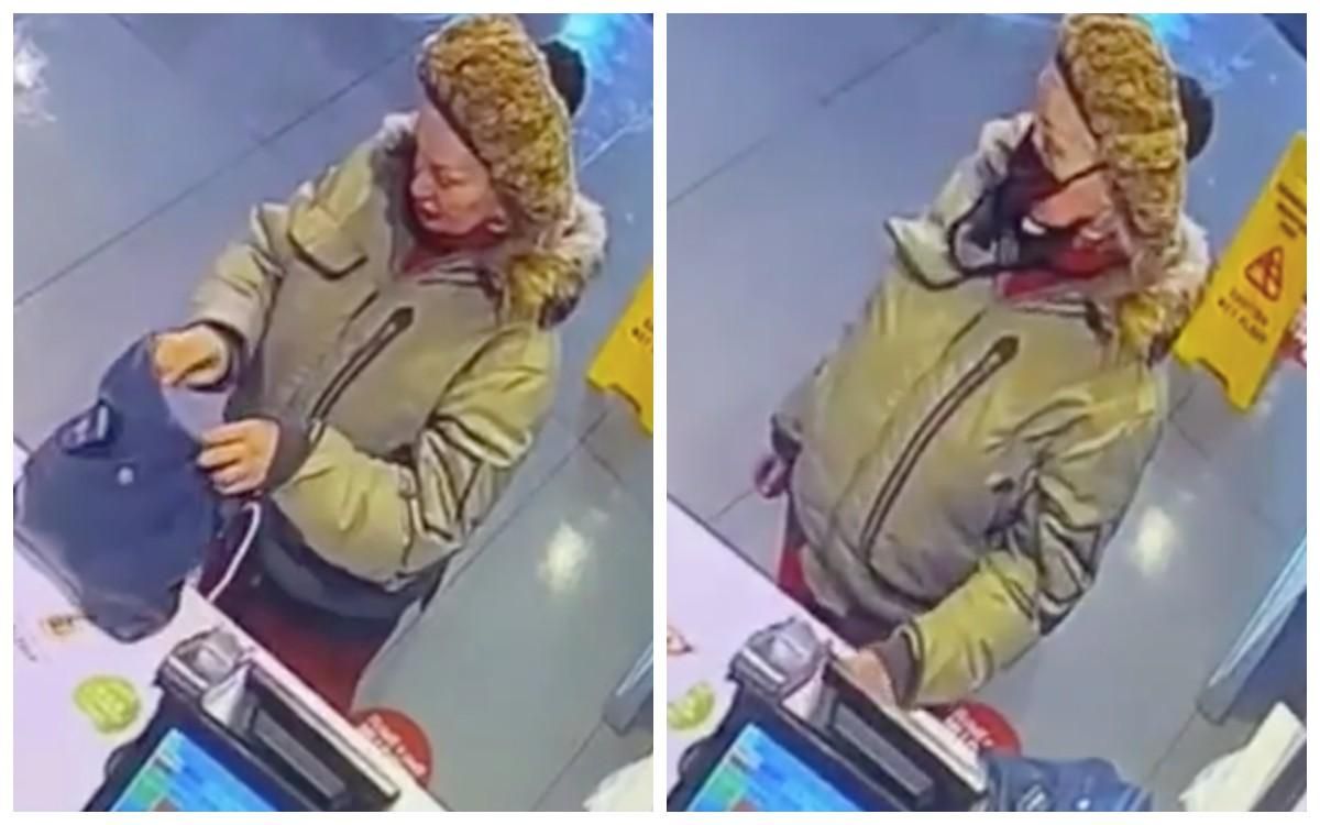 В Росії жінка замість маски одягла на лице труси: відео В Росії жінка замість маски одягла на лице труси: відео