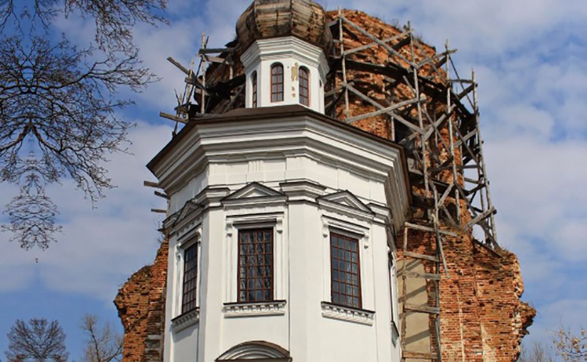 ПЦУ відновить храм на Чернігівщині, який побудував Мазепа