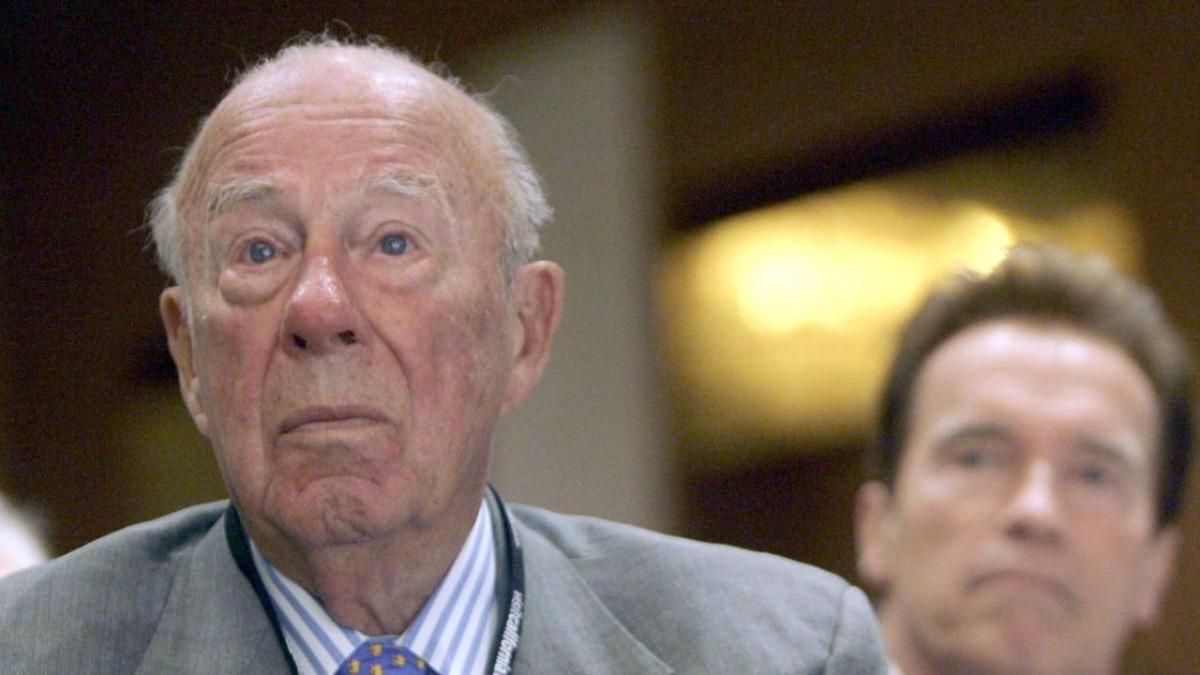 Умер Джордж Шульц - ексдержсекретар США - Канал 24 Умер Джордж Шульц - ексдержсекретар США - Канал 24