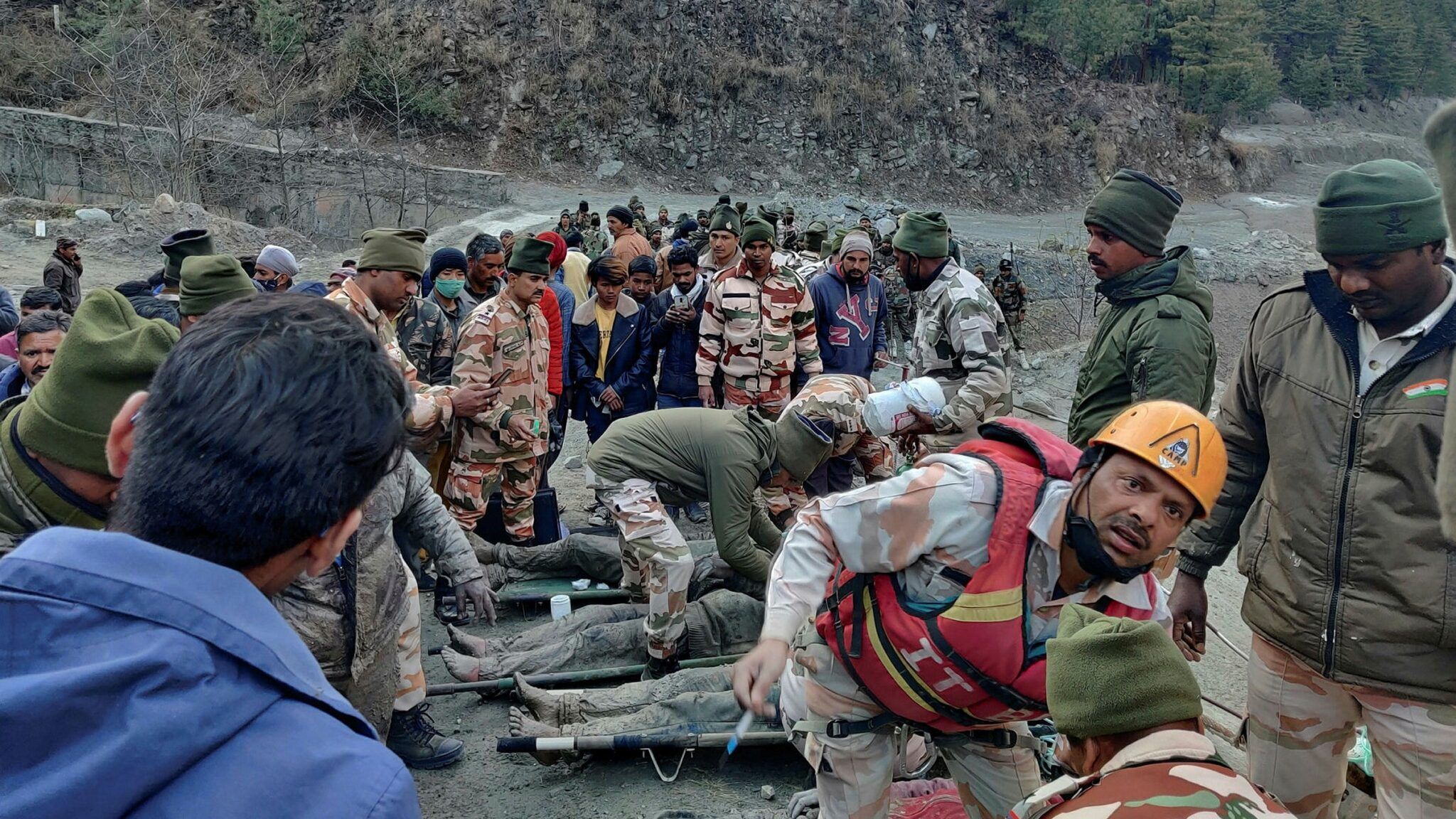 Кількість жертв від сходження льодовика в Індії зросла до 26 осіб Кількість жертв від сходження льодовика в Індії зросла до 26 осіб