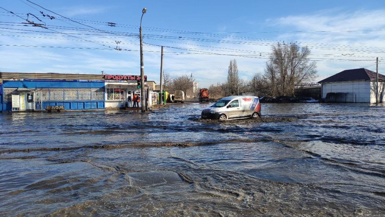 9 февраля 2021 Одесса ушла под воду после непогоды: что происходит в городе