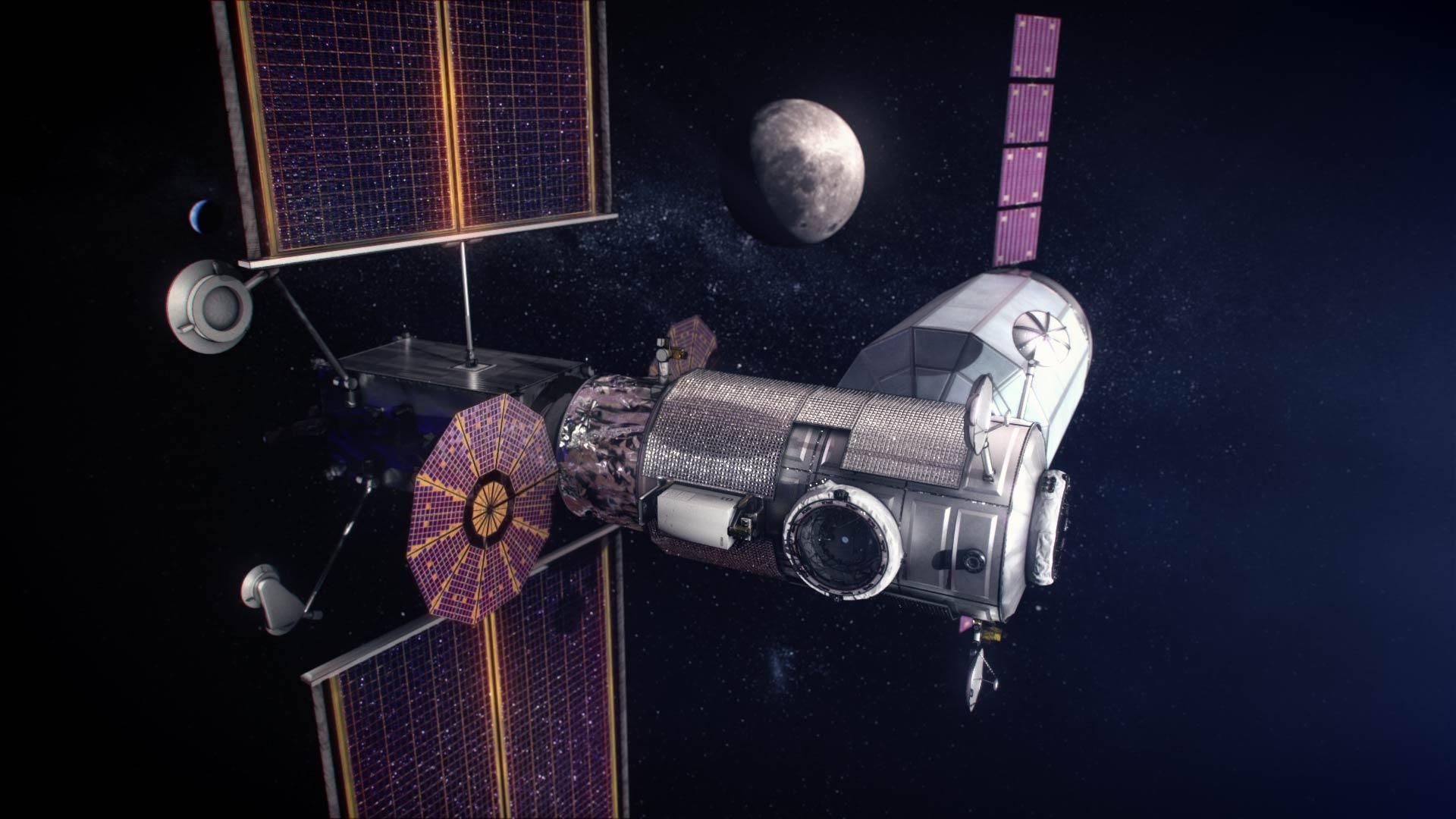 NASA выбрало SpaceX для доставки первых модулей лунной станции Lunar Gateway на орбиту