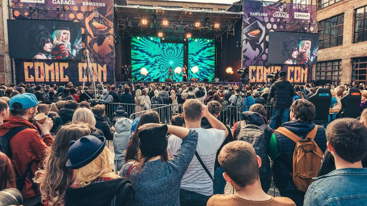 Гайда на концерти! / Фото Comic Con Ukraine Гайда на концерти! / Фото Comic Con Ukraine