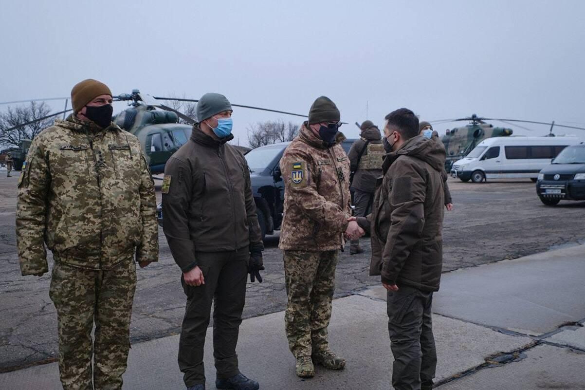 Зеленський приїхав на Донбас 11 лютого 2021