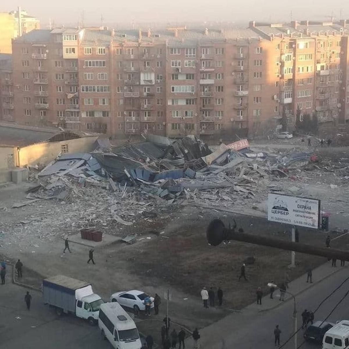 В России произошел взрыв в супермаркете 12 февраля 2021