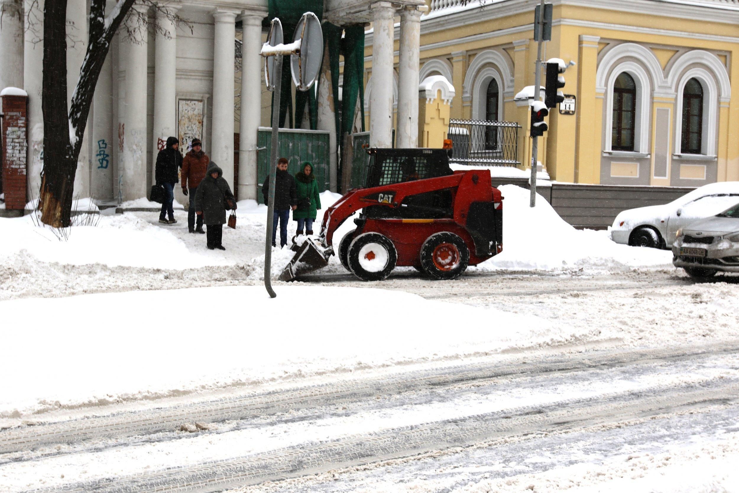 Закриті навчальні заклади через снігопад у Києві