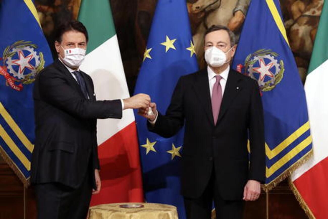 В Италии привели к присяге новое правительство с Марио Драги: видео