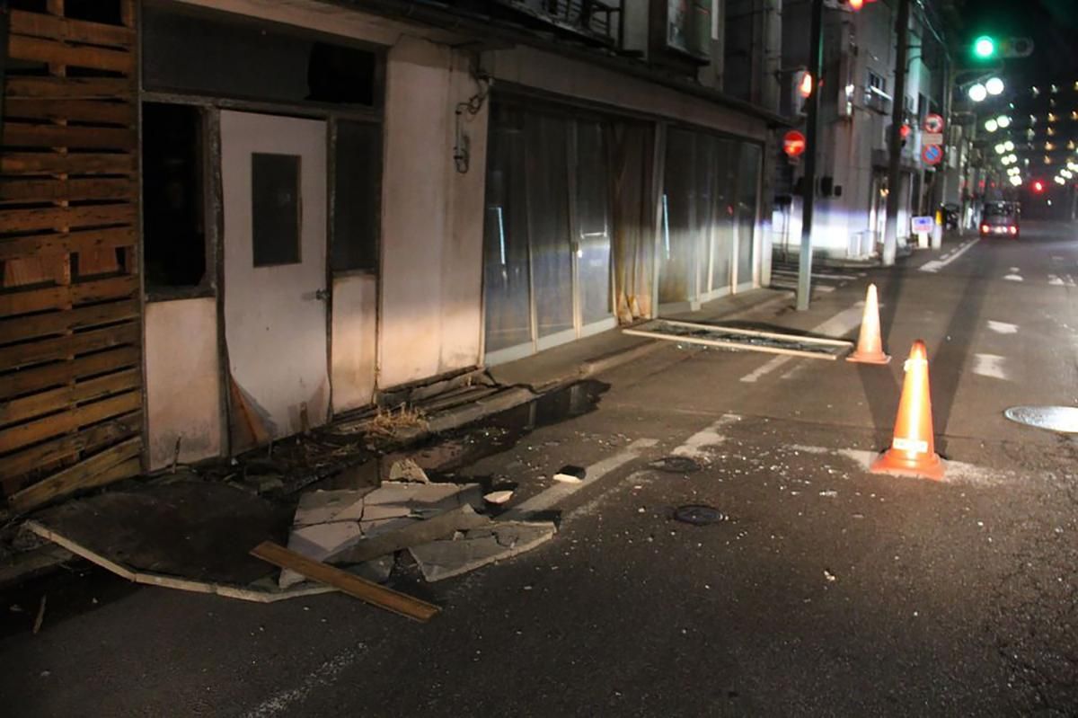 В Японії 14 лютого 2021 стався повторний землетрус