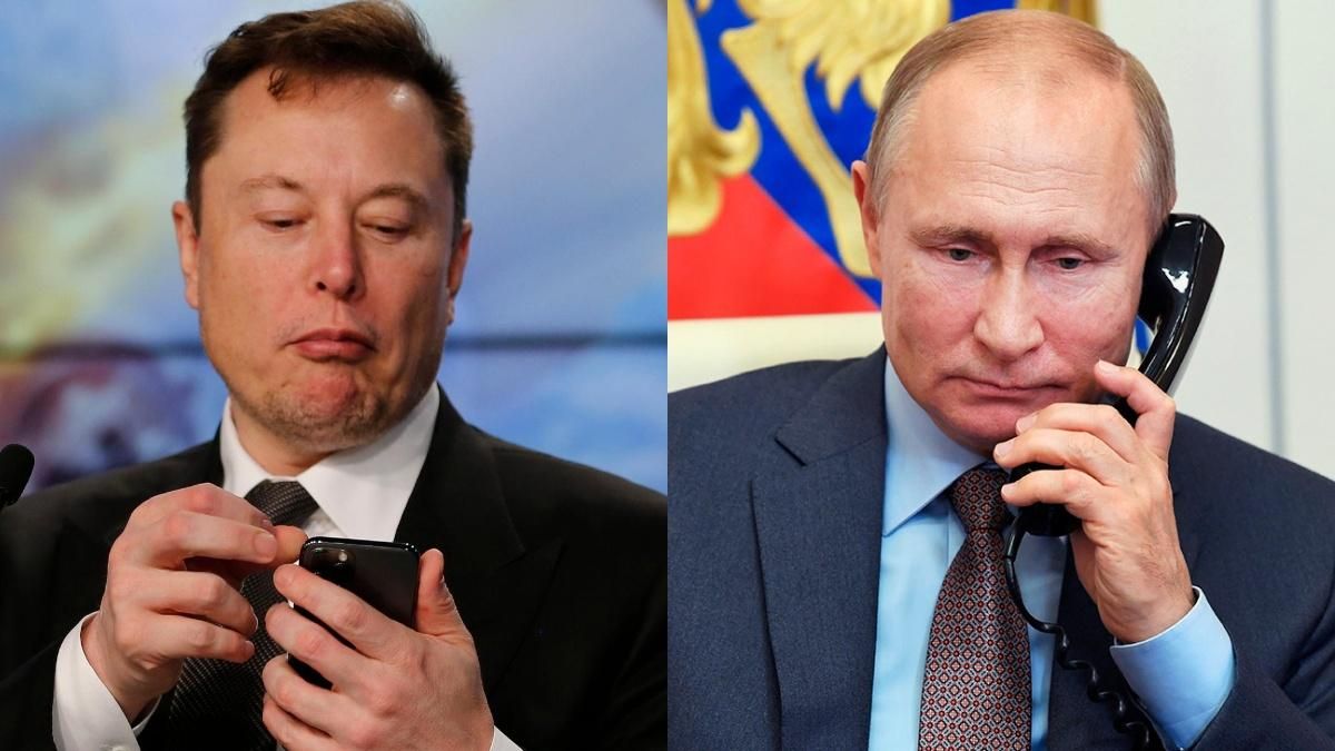 Журналіст потролив Маска за бажання поговорити з Путіним Журналіст потролив Маска за бажання поговорити з Путіним